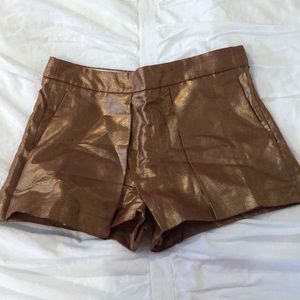 J Crew, metallic skirt, size 0, worn once